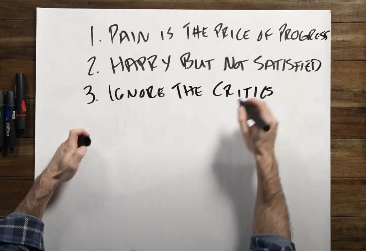 ignore the critics alex hormozi