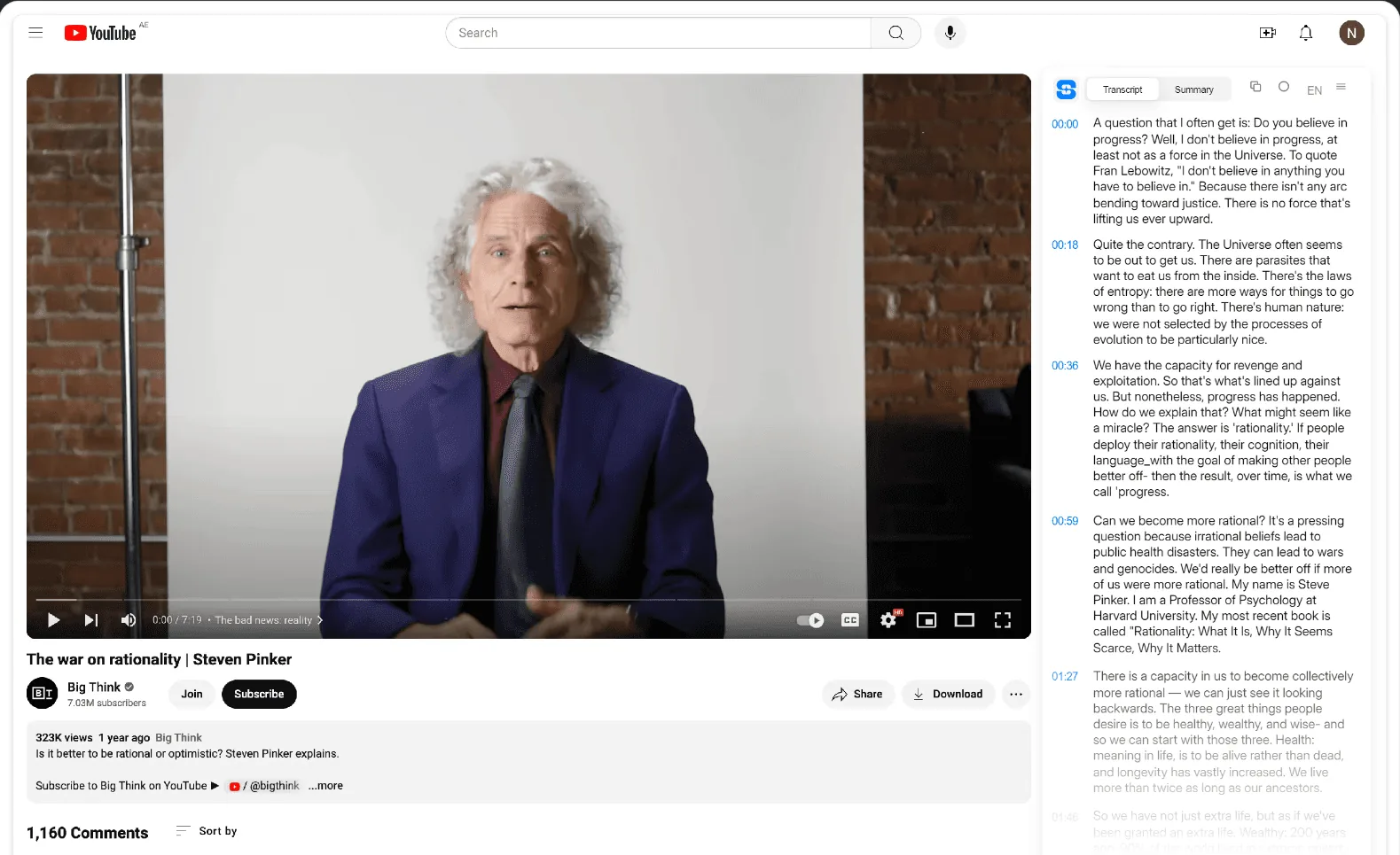youtube summarizer for free download get for chrome